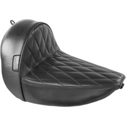 PartzBiz HD LPLSM-430DM - Le Pera LSM-430DM Diamond Stitch Cafe Solo เบาะคนขับ Harley FLS Slim 16-17 | LSM-430DM