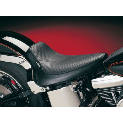 PartzBiz HD LPLX-870 - Le Pera LX-870 Silhouette Basket Weave Solo Seat Harley '00-'05 FXST 00-07 FLST | แอลเอ็กซ์-870