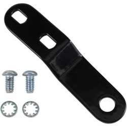 PartzBiz HD LPLYF-590PTGP - Le Pera LYF-590PTGP สีดำ Kickflip 2-Up ที่นั่งจีบ Gripp Harley M8 FXFB 18-20 0802-1339 08021339 milwaukeeแปด fat boy bob breakout