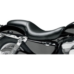PartzBiz HD LPLCK-866 - Le Pera LCK-866 Silhouette Full Length Seat Harley 07-09 XL w/ 4.5 Gallon Tank | LCK-866