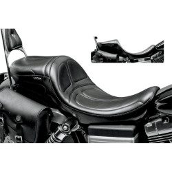 PartzBiz HD LPLK-970DL - Le Pera Smooth 2 Up Stitch Black Maverick Daddy Long Legs Seat Harley Dyna 06-16 | LK-970DL PartzBiz HD LPLK-970DL - Le Pera Smooth 2 Up Stitch Black Maverick Daddy Long Legs Seat Harley Dyna 06-16 | LK-970DL