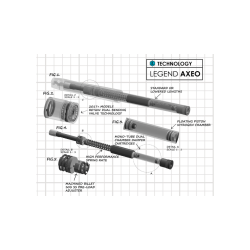 PartzBiz HD DS04140590 - Legend Suspension AXEO43 43 มม.ระบบกันสะเทือนหน้าส้อม 2019 Harley-Davidson FXDR แรงกระแทกสปริงประสิทธิภาพการเปลี่ยนอัพเกรด PartzBiz HD DS04140590 - Legend Suspension AXEO43 43 มม.ระบบกันสะเทือนหน้าส้อม 2019 Harley-Davidson FXDR แรงกระแทกสปริงประสิทธิภาพการเปลี่ยนอัพเกรด