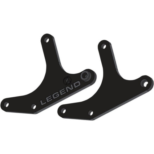 PartzBiz HD: 4410609-Legend Suspension Black Tri Glide Rear Lift Kit for Harley Trike Models | 1313-0120 PartzBiz HD: 4410609-Legend Suspension Black Tri Glide Rear Lift Kit for Harley Trike Models | 1313-0120