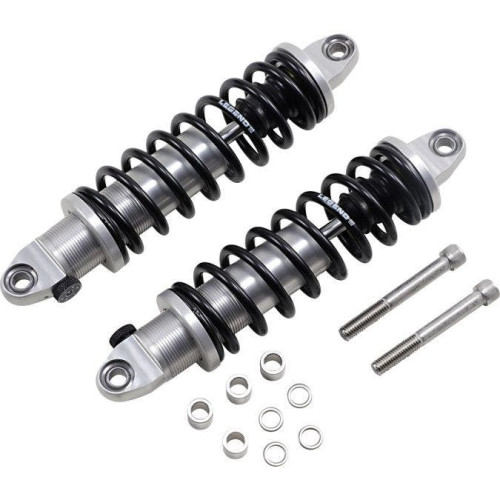 PartzBiz HD: 4410613-Legend Clear Anodized Revo-A Adjustable 12" L Standard Shocks Harley Dyna 91-17 | 1310-1605 PartzBiz HD: 4410613-Legend Clear Anodized Revo-A Adjustable 12" L Standard Shocks Harley Dyna 91-17 | 1310-1605