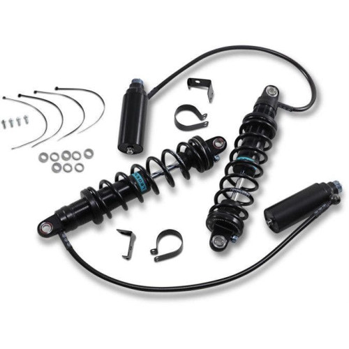 PartzBiz HD: 4410570-Legend Suspension Revo-ARC 14 ” Piggyback HD โช๊คปรับได้ 09-13 Harley FLH/T | 1310-1885