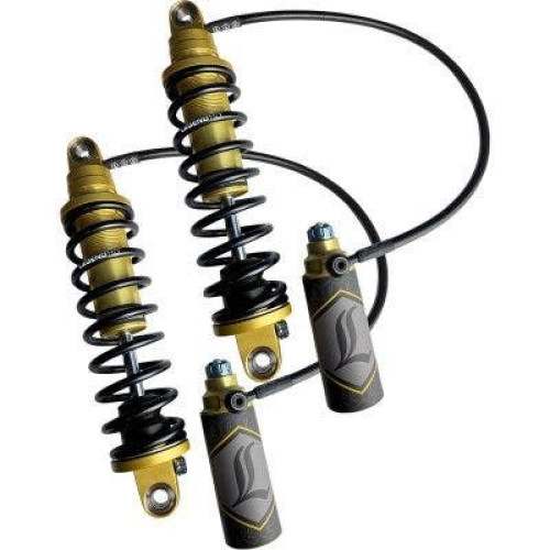 PartzBiz HD: 4410584-ระบบกันสะเทือน Legend 13” Gold Standard REVO ARC Remote Reservoir Shocks HD FL 14-Up 1310-1912 13101912 electra road street glide king fat bob boy low softail slim deluxe Heritage Harley Davidson FXR Disc Glide Low Rider Sport Grand touring Custom อ่างเก็ PartzBiz HD: 4410584-ระบบกันสะเทือน Legend 13” Gold Standard REVO ARC Remote Reservoir Shocks HD FL 14-Up 1310-1912 13101912 electra road street glide king fat bob boy low softail slim deluxe Heritage Harley Davidson FXR Disc Glide Low Rider Sport Grand touring Custom อ่างเก็