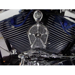PartzBiz HD LEN-XL-92-CH - พัดลมระบายความร้อนเครื่องยนต์ LeNale Engineering Chrome 93-18 Harley XL Sportster PartzBiz HD LEN-XL-92-CH - พัดลมระบายความร้อนเครื่องยนต์ LeNale Engineering Chrome 93-18 Harley XL Sportster