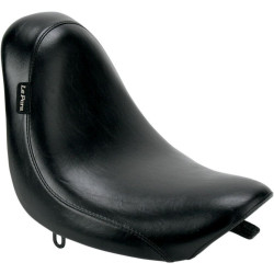 PartzBiz HD LPLD-850 - Le Pera LD-850 Smooth Black Silhouette Solo Seat Harley Deuce 00-07 | LD-850