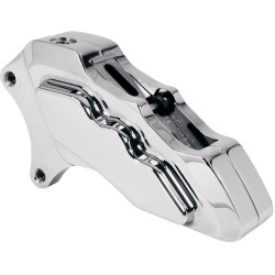 PartzBiz HD HHI-LHSCC6001 - HHI Hawg Halter 6 ลูกสูบ Chrome ด้านซ้าย Caliper Harley Big Twin 11.5 00-16 | LHSCC6001