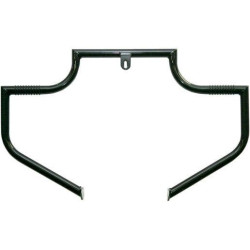 PartzBiz HD DS05051272 - Lindby Front Gloss สีดำ Linbar Highway Engine Guard Bar สำหรับ Harley Dyna FXDWG FXDF รุ่น - BL104-1