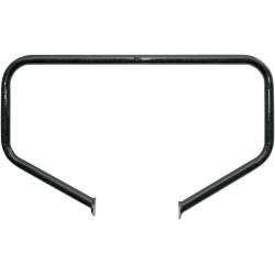 PartzBiz HD DS05050911 - Lindby Black Unibar เหล็ก OE Repl เครื่องยนต์ทางหลวงบาร์การ์ด Harley Softail 00-17