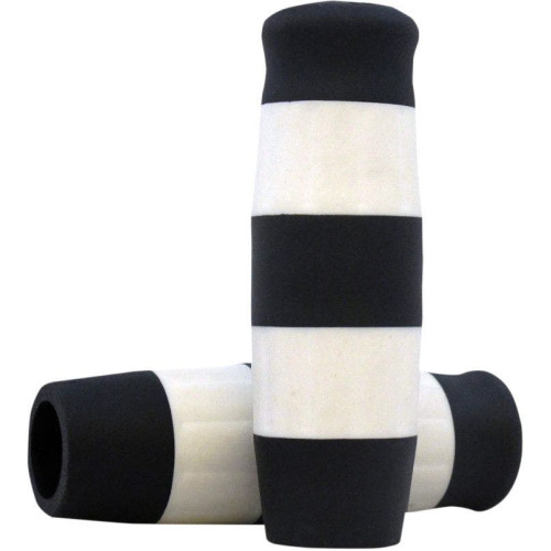 PartzBiz HD: 4410385-Lowbrow Black & White Flying Monkey 1 ” Krayton Rubber Grips Harley หรือ Custom | 4080 PartzBiz HD: 4410385-Lowbrow Black & White Flying Monkey 1 ” Krayton Rubber Grips Harley หรือ Custom | 4080
