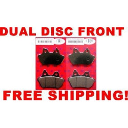 PartzBiz HD DS17200022 X 2 - Lyndall Racing 2 ชุด 7195-Z + ด้านหน้าหรือด้านหลังผ้าเบรคคู่ Z-Plus Harley 00-07 PartzBiz HD DS17200022 X 2 - Lyndall Racing 2 ชุด 7195-Z + ด้านหน้าหรือด้านหลังผ้าเบรคคู่ Z-Plus Harley 00-07