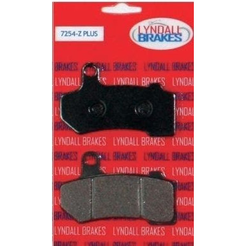 PartzBiz HD: 4410373-Lyndall Racing Front and Rear Brake Pads Z-Plus for Harley V-Rod/Dresser 41854-08; 17200063; 1720-0063; 7254-Z PLUS PartzBiz HD: 4410373-Lyndall Racing Front and Rear Brake Pads Z-Plus for Harley V-Rod/Dresser 41854-08; 17200063; 1720-0063; 7254-Z PLUS