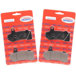 PartzBiz HD DS17200063 X2 - Lyndall Racing ผ้าเบรคหน้าและหลัง Z-Plus สำหรับ Harley V-Rod/Dresser 41854-08; 17200063; 1720-0063; 7254-Z พลัส PartzBiz HD DS17200063 X2 - Lyndall Racing ผ้าเบรคหน้าและหลัง Z-Plus สำหรับ Harley V-Rod/Dresser 41854-08; 17200063; 1720-0063; 7254-Z พลัส