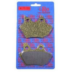 PartzBiz HD DS17200052 - Lyndall Racing Front / Rear Pads Gold Plus 00-07 Harley Repl 44082-00