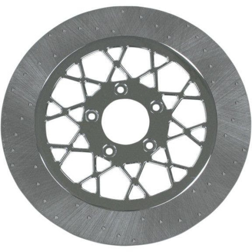 PartzBiz HD: 4410335-Lyndall Ultra Light Ceramic Composite  11.8" Dia Rear Brake Rotor Gemini Chrome Harley Touring 08-13 | NVLD-118RC20SC