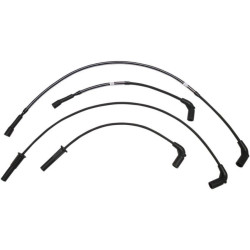 PartzBiz HD DS21040340 - Magnum 3046K Black Pearl Braided Spark Plug Ignition Wires Harley Touring 17-Up PartzBiz HD DS21040340 - Magnum 3046K Black Pearl Braided Spark Plug Ignition Wires Harley Touring 17-Up