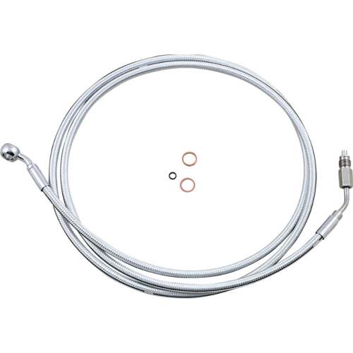 PartzBiz HD: 4410287-Magnum 70 ” สายคลัตช์ไฮดรอลิก 10 Mm 35€∞ Banjo Sterling Chromite Harley ABS CVO 09-12