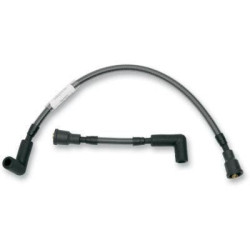 PartzBiz HD DS21040026 - Magnum 3041K Black Pearl Braided Spark Plug Wires 00-17 Harley FX/FLST 2104-0026 21040026 PartzBiz HD DS21040026 - Magnum 3041K Black Pearl Braided Spark Plug Wires 00-17 Harley FX/FLST 2104-0026 21040026