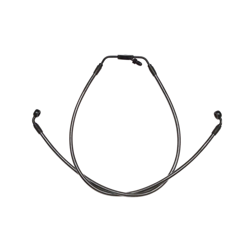 PartzBiz HD: 4410130-Magnum Braided No-ABS สายเบรคล่าง Black Pearl สำหรับ Harley 22-23 FXLRS/T XLCX | 47024 PartzBiz HD: 4410130-Magnum Braided No-ABS สายเบรคล่าง Black Pearl สำหรับ Harley 22-23 FXLRS/T XLCX | 47024