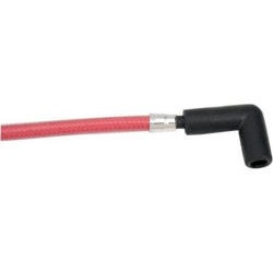 PartzBiz HD DS21040020 - Magnum 3033T Candy Apple Red Braided Spark Plug Wires 99-08 Harley Touring FL 2104-0020 21040020 PartzBiz HD DS21040020 - Magnum 3033T Candy Apple Red Braided Spark Plug Wires 99-08 Harley Touring FL 2104-0020 21040020