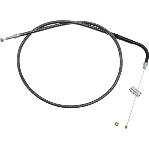PartzBiz HD: 4410012-Magnum KARBONFIBR 30 3/4" Throttle Cable Smooth 90 Degree Harley Big Twin 84-17