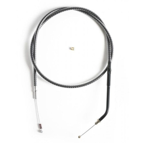 PartzBiz HD: 4409994-Magnum KARBONFIBR 36” รอบเดินเบา 45 องศา Smooth Harley Sportster 07-Up