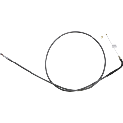 PartzBiz HD DS06510908 - Magnum KARBONFIBR 44 7/16 ” ” สายเดินเบา 90 องศา Smooth Harley Big Twin 84-17 PartzBiz HD DS06510908 - Magnum KARBONFIBR 44 7/16 ” ” สายเดินเบา 90 องศา Smooth Harley Big Twin 84-17