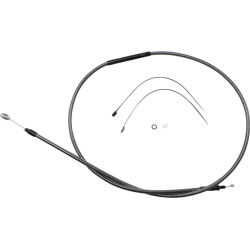 PartzBiz HD DS06522387 - Magnum KARBONFIBR 66 11/16 ” สายคลัตช์ขัดเงาประสิทธิภาพสูง Harley 87-06