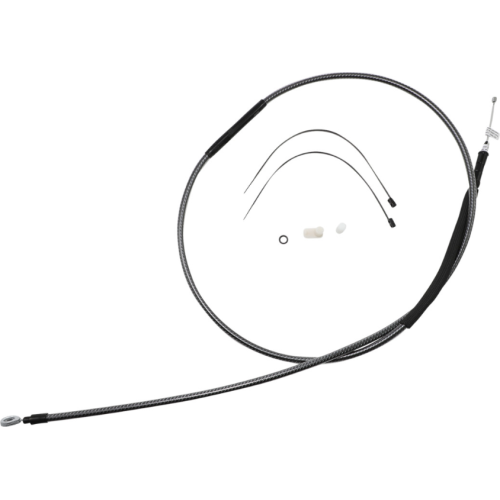 PartzBiz HD: 4409916-Magnum KARBONFIBR 72 11/16" High-Efficiency Polished Clutch Cable Harley 06-Up PartzBiz HD: 4409916-Magnum KARBONFIBR 72 11/16" High-Efficiency Polished Clutch Cable Harley 06-Up