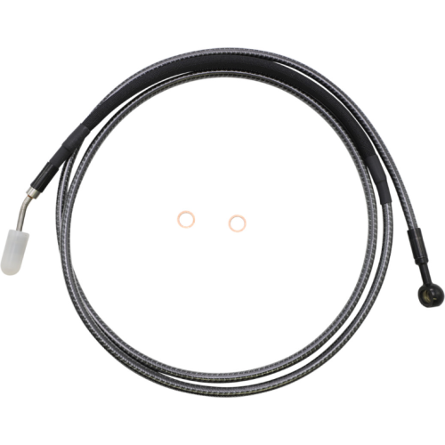 PartzBiz HD: 4409920-Magnum KARBONFIBR 78” สายคลัตช์ไฮดรอลิก 35 องศา Harley Touring 14-16 PartzBiz HD: 4409920-Magnum KARBONFIBR 78” สายคลัตช์ไฮดรอลิก 35 องศา Harley Touring 14-16