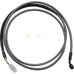 PartzBiz HD DS11321597 - Magnum KARBONFIBR 78" Hydraulic Clutch Line 35 Degree Harley Touring 17-Up
