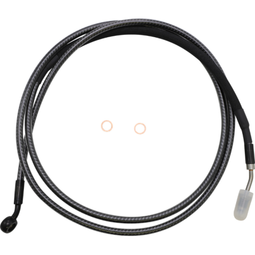 PartzBiz HD: 4409924-Magnum KARBONFIBR 80" Hydraulic Clutch Line 35 Degree Harley Touring 17-Up PartzBiz HD: 4409924-Magnum KARBONFIBR 80" Hydraulic Clutch Line 35 Degree Harley Touring 17-Up