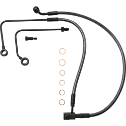 PartzBiz HD DS17416291 - Magnum KARBONFIBR สายเบรคล่าง AN-3 ABS ดิสก์เดี่ยว Harley Softail 11-17 PartzBiz HD DS17416291 - Magnum KARBONFIBR สายเบรคล่าง AN-3 ABS ดิสก์เดี่ยว Harley Softail 11-17