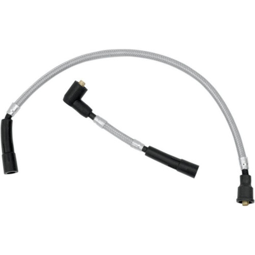 PartzBiz HD: 4409899-Magnum 3028S Polished Stainless Braided Spark Plug Wires 86-03 Harley XL 2104-0098 21040098 PartzBiz HD: 4409899-Magnum 3028S Polished Stainless Braided Spark Plug Wires 86-03 Harley XL 2104-0098 21040098