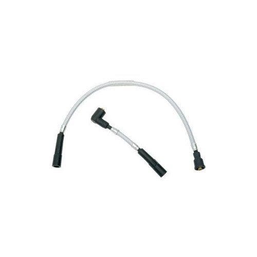 PartzBiz HD: 4409900-Magnum 3040S Polished Stainless Braided Spark Plug Wires 99-17 HD Dyna Glide 2104-0108 21040108 PartzBiz HD: 4409900-Magnum 3040S Polished Stainless Braided Spark Plug Wires 99-17 HD Dyna Glide 2104-0108 21040108