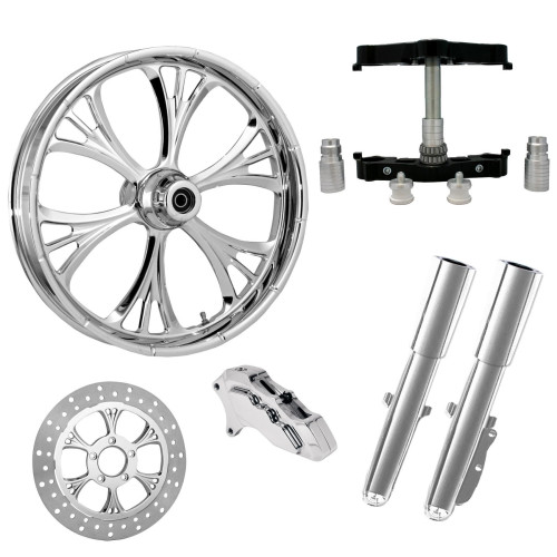 PartzBiz HD: 4409850-Majestic Chrome 23" Wheel Tire Single Side Raked Triple Trees Lowers & Sliders | MAJESTIC-SNGL-CHR-KIT-23PCKG PartzBiz HD: 4409850-Majestic Chrome 23" Wheel Tire Single Side Raked Triple Trees Lowers & Sliders | MAJESTIC-SNGL-CHR-KIT-23PCKG