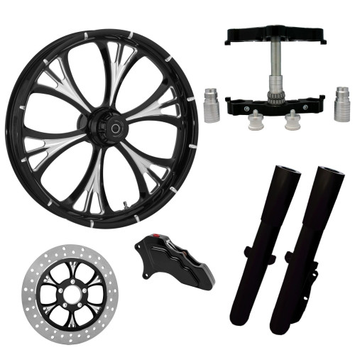 PartzBiz HD: 4409851-Majestic Eclipse 23" Wheel Tire Single Side w/ Raked Triple Trees Lowers & Sliders | MAJESTIC-SNGL-ECL-KIT-23PCKG PartzBiz HD: 4409851-Majestic Eclipse 23" Wheel Tire Single Side w/ Raked Triple Trees Lowers & Sliders | MAJESTIC-SNGL-ECL-KIT-23PCKG