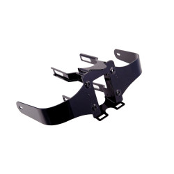 PartzBiz HD MC-FM15N-A - MC Baggers Black 30" Raked Road Glide FLTR Fairing Mount Bracket 15-Up FM14N