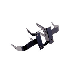 PartzBiz HD MC-FM13N-A - MC Baggers Black 23"- 30" Raked Road Glide FLTR Fairing Mount Bracket 98-13 FM13N