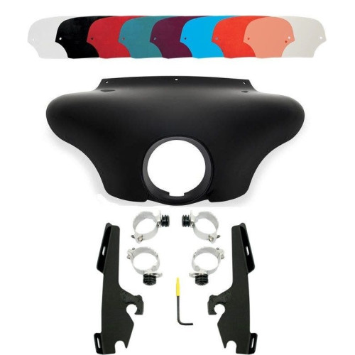 PartzBiz HD: 4409761-Memphis Shades Batwing Fairing ชิลด์ Trigger Lock Mount สีดำ FXSB FXDWG | MEM7081 และ MEB8977 PartzBiz HD: 4409761-Memphis Shades Batwing Fairing ชิลด์ Trigger Lock Mount สีดำ FXSB FXDWG | MEM7081 และ MEB8977