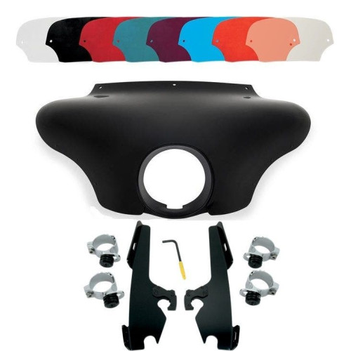 PartzBiz HD: 4409762-Memphis Shades Batwing Fairing Black Trigger Lock Mount Shield FXST/D/B FXDWG | MEM7081 และ MEB8968 PartzBiz HD: 4409762-Memphis Shades Batwing Fairing Black Trigger Lock Mount Shield FXST/D/B FXDWG | MEM7081 และ MEB8968