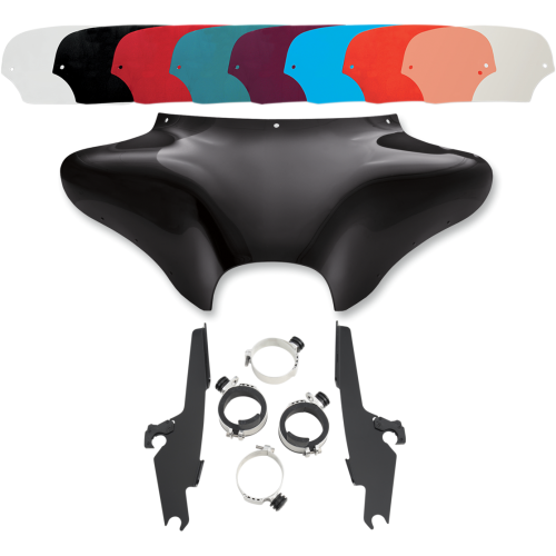 PartzBiz HD: 4409735-Memphis Shades Batwing Fairing ขัดเงา Trigger Lock Mount Shield Dyna FLD | MEM7011 และ MEK1983 PartzBiz HD: 4409735-Memphis Shades Batwing Fairing ขัดเงา Trigger Lock Mount Shield Dyna FLD | MEM7011 และ MEK1983