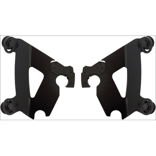 PartzBiz HD: 4409714-Memphis Shades Black Plate เฉพาะ Mounts Cafe Fairing Harley 883C 1200C 96-10 | MEB1897 PartzBiz HD: 4409714-Memphis Shades Black Plate เฉพาะ Mounts Cafe Fairing Harley 883C 1200C 96-10 | MEB1897