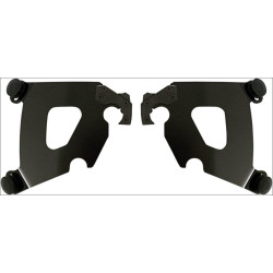 PartzBiz HD DS23200127 - Memphis Shades Black Plate Mounts Cafe Fairing Harley Dyna & XL 48 | MEB1894 PartzBiz HD DS23200127 - Memphis Shades Black Plate Mounts Cafe Fairing Harley Dyna & XL 48 | MEB1894