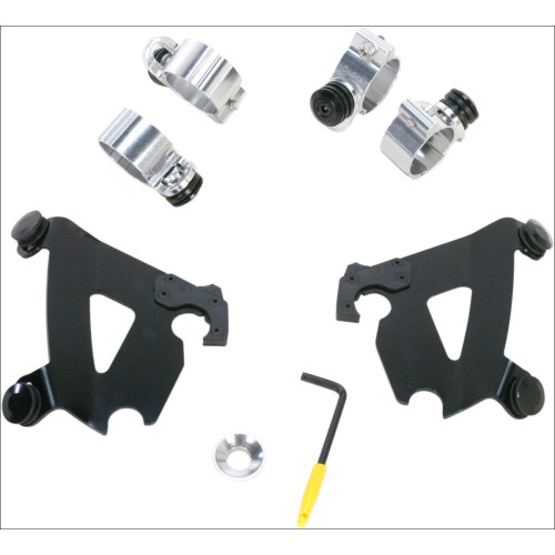 PartzBiz HD: 4409693-Memphis Shades สีดำ Trigger-Lock Mount Cafe Fairing Harley Sportster XL 883N | เม.ย.1995 PartzBiz HD: 4409693-Memphis Shades สีดำ Trigger-Lock Mount Cafe Fairing Harley Sportster XL 883N | เม.ย.1995