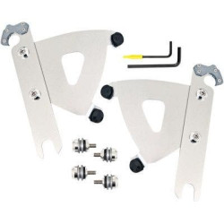 PartzBiz HD DS23200260 - Memphis Shades MEM7451 Road Warrior Fairing Trigger Lock Harley Softail 00-17 Harley-Davidson Milwaukee Eight Softail Fat Bob FXFB 2330-0214 23300214