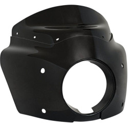 PartzBiz HD DS23300193 - Memphis Shades MEM7391 Black Road Warrior Fairing 91-05 Harley Dyna FX 2330-0193 23300193