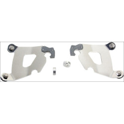 PartzBiz HD DS23200145 - แผ่นขัดเงา Memphis Shades เฉพาะ Mounts Cafe Fairing Harley XL 1200C 11-15 | มีค1707